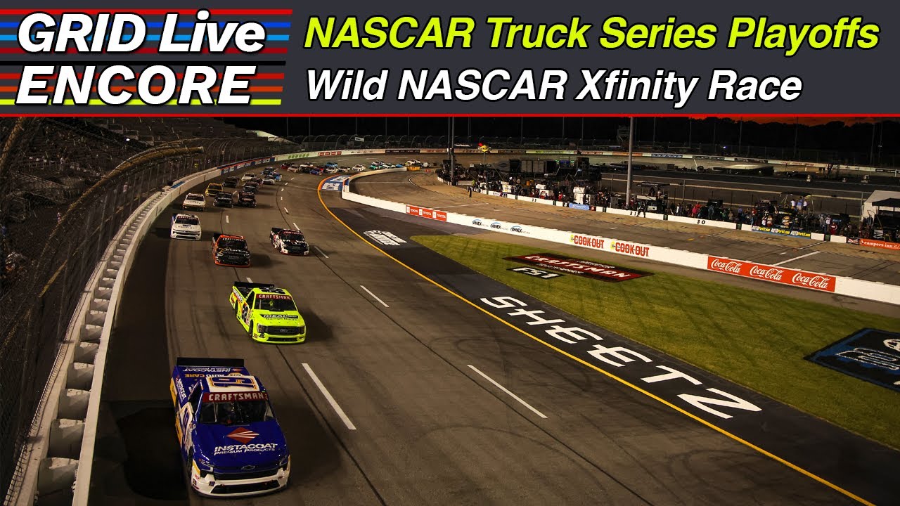 Wild NASCAR Xfinity Series Finish at Road America Truck Series Playoffs GRID Live Encore