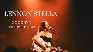 Lennon Stella \/\/ 'Goodbye' (LIVE)