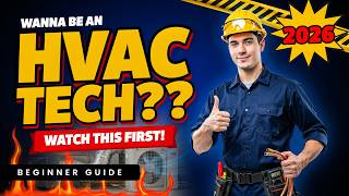 Wanna Be an HVAC Tech Watch This First!! (2026) | Complete Beginner Guide