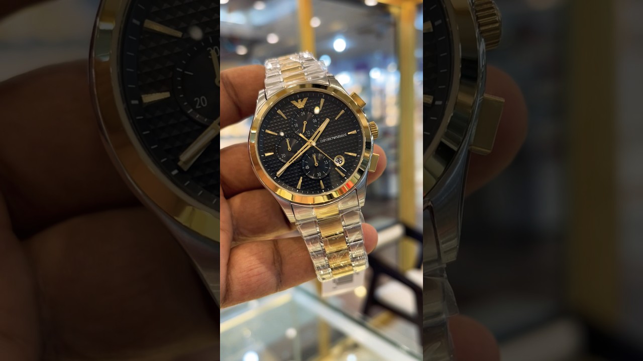 New Emporio AR11527 Watch. YouTube (WhatsApp) - at now Men\'s +8801797484545 Armani Order
