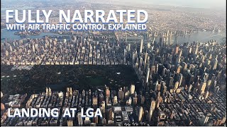 SPECTACULAR Approach to LaGuardia Airport