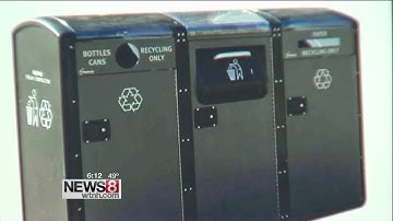 Solar-powered trash bins coming to New London?