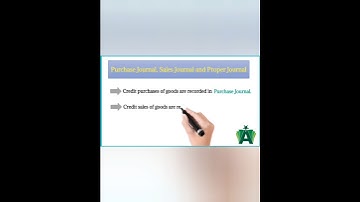 Example of Purchase Journal, Sales Journal & Proper Journal:  #shorts