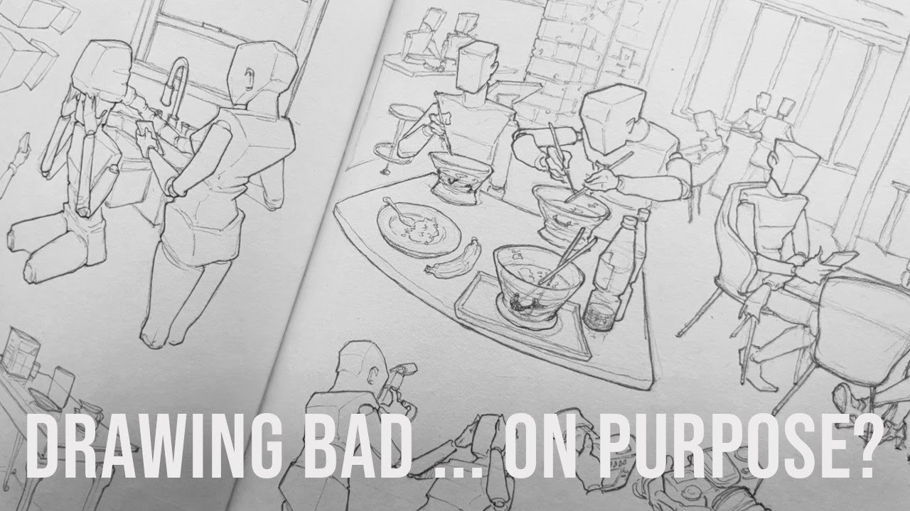 The Secret Power of Drawing Badly (On Purpose?)