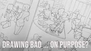 The Secret Power of Drawing Badly (On Purpose?)