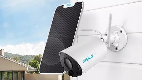 How to Configuration Reolink Argus eco Security Camera Outdoor Wireless 1080P
