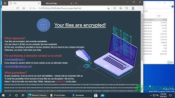 AppCheck Anti-Ransomware : GlobeImposter Ransomware (.sanders4) Block Video