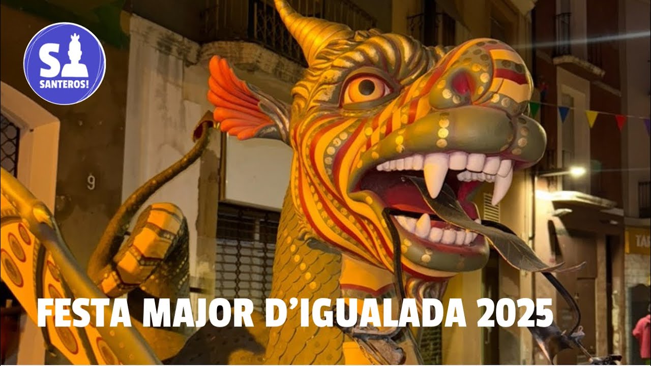 Festa Major d’Igualada 2025 - Cercavila Menuda i Retorn del Sant 