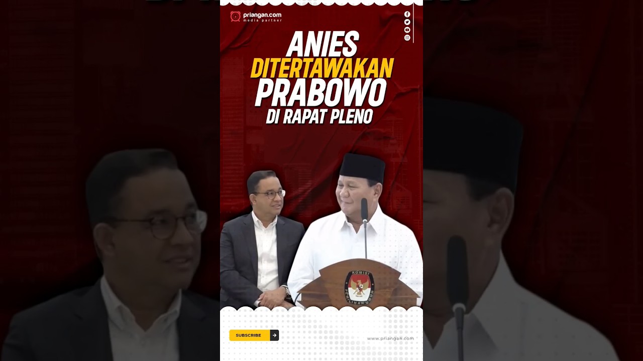 Anies Ditertawakan Prabowo di Rapat Pleno 