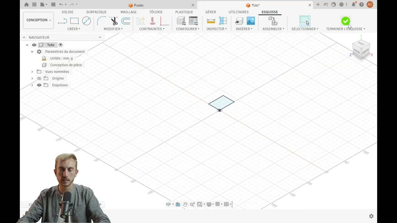8 - Premiers pas sur Fusion 360