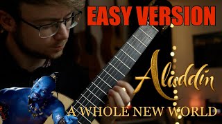A Whole New World - Aladdin (Level 1/5) | Classical Guitar Cover