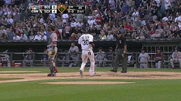 BOS@CWS: Ramirez clubs an RBI double to right field