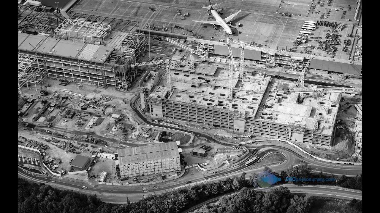 Aerial photographer Manchester Airport