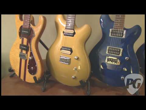 NY Amp Show '10 - Sweetwood Guitars Comet Signatur...