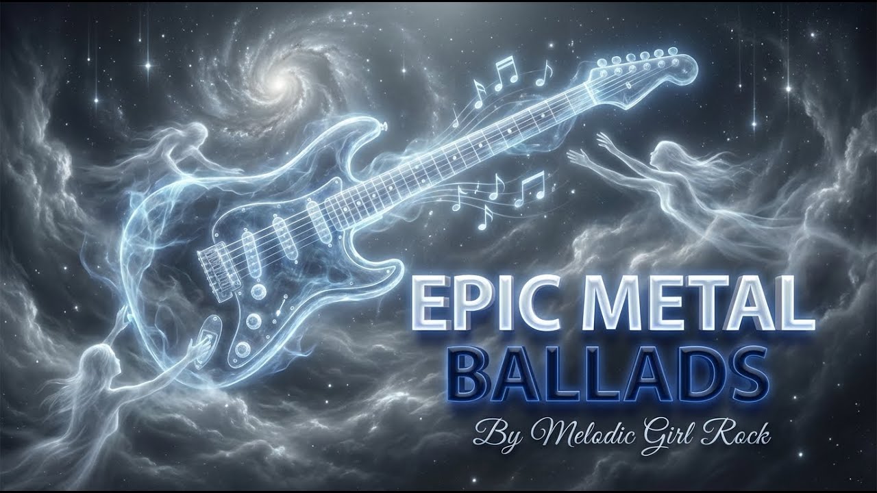 Darkened Skies | Slow Metal Guitar for Deep Reflection