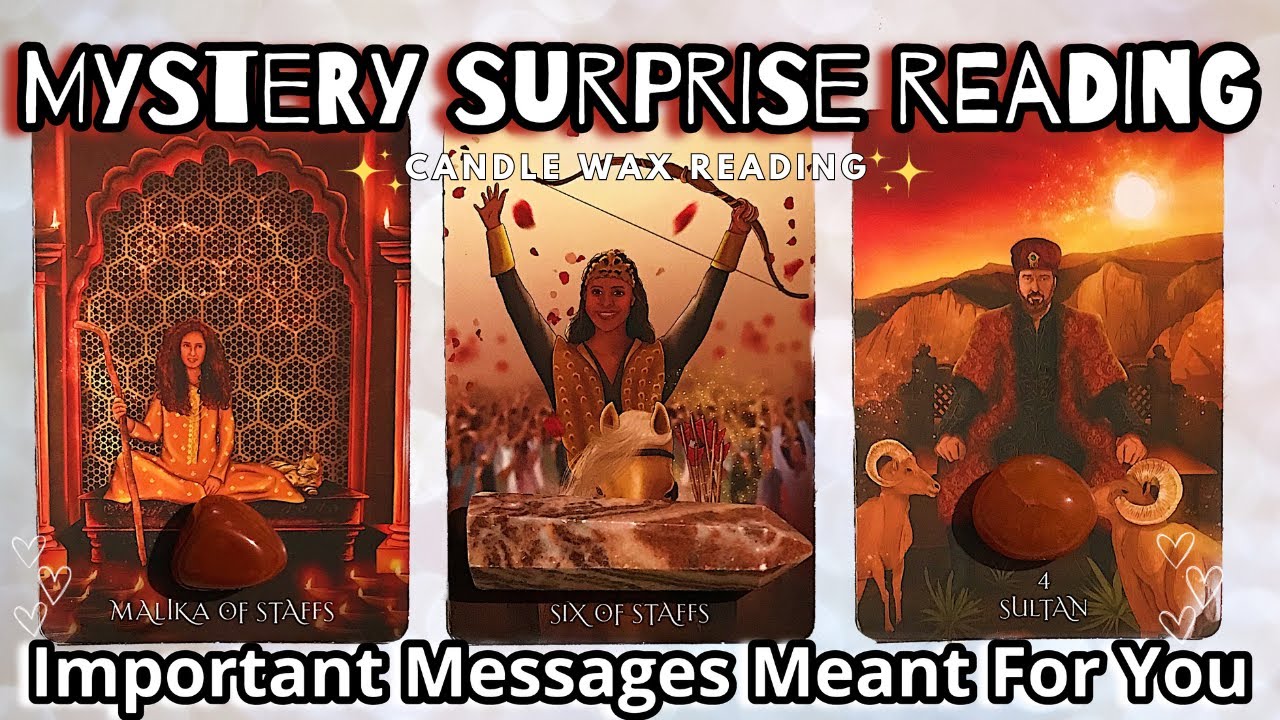 CANDLE WAX🕯💖‼️MYSTERY SURPRISE READING‼️WHAT'S YOUR READING ABOUT?💕🤩#pickacard #tarot #tarotreading