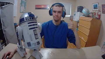 Star Wars Interactive R2D2 Astromech Droid Robot Review