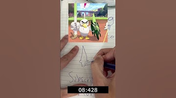 Drawing A Pokemon From Memory in 15 Seconds (Round 50 - Sirfetch