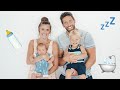 Our Night Time Routine with a Baby and Toddler 2020 | Nate and Sutton