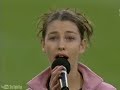 12 Year Old Kimbra Sings The New Zealand National Anthem - NPC Final 2002