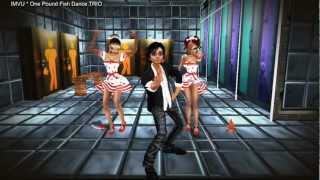 IMVU - One Pound Fish Dance TRIO | Motion Capture Dance 3D animation - by MocapDancer
