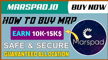 MarsPad [MRP] - Best IDO LaunchPad for Binance Smart Chain // Start Private-Sale 🔥