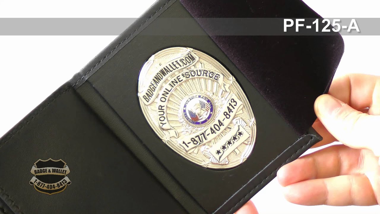 Perfect Fit USA Badge with Double larger ID and Credit Card Wallet (125