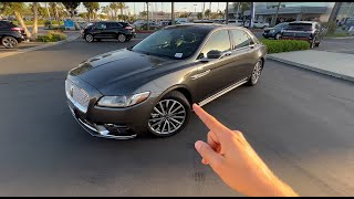 2018 Lincoln Continental Overview Walkthrough