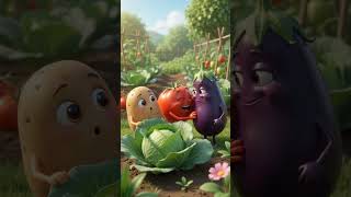 🍅💔 Tomato Betrays Aloo! 🥔 | The Saddest Vegetable Love Story 😢🍆