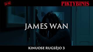 Piktybinis - Naujas Išvarymo Ir Pjūklo Režisieriaus Siaubo Filmas Kinuose Nuo Rugsėjo 3 D.