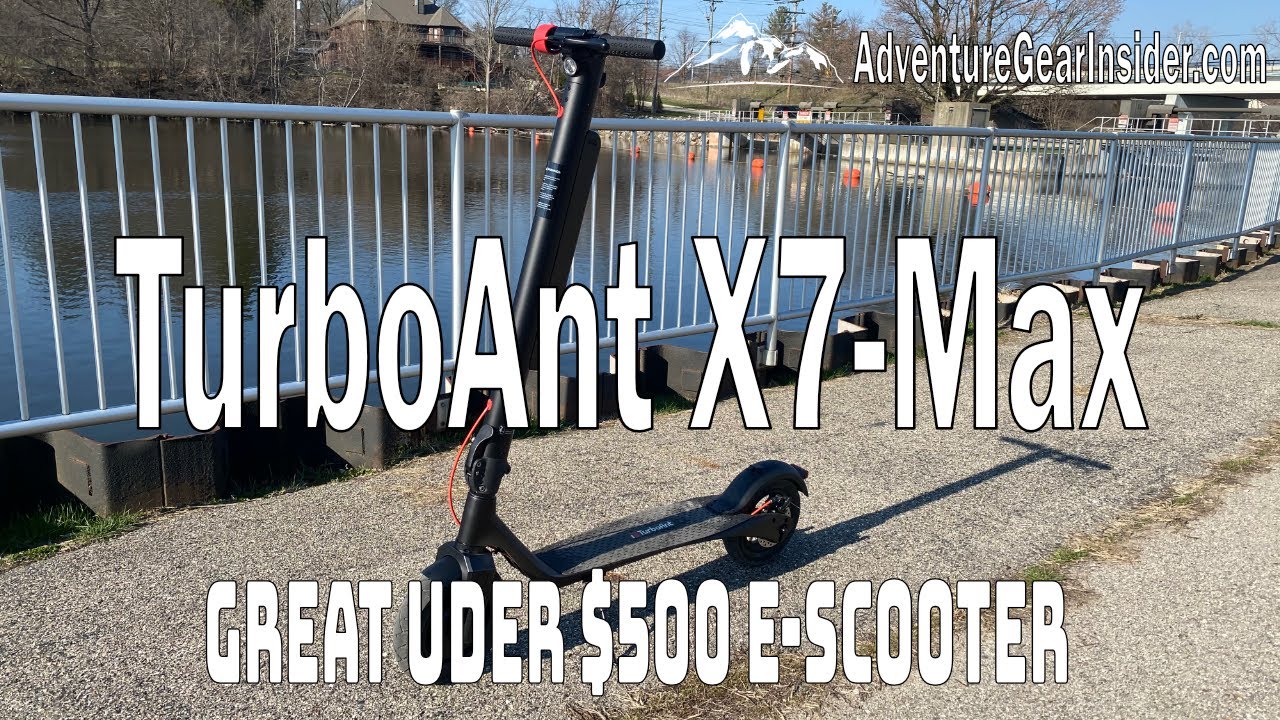 TurboAnt X7 Max Review - Under $500 Electric Scooter with Swappable Battery