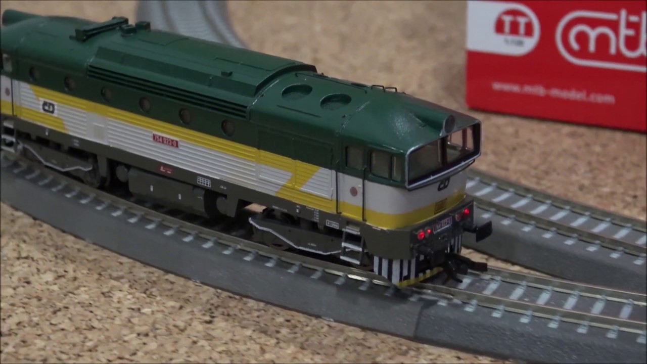 DCC digitalizace lokomotivy 754 MTB TT + Zimo + JBr + espb.cz