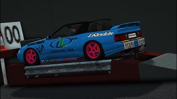 Live For Speed - South City Chicane - Drift Aggressive (Mouse Steering)