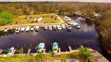 ASTOR BRIDGE MARINA & MOTEL - Drone Video for Website Header