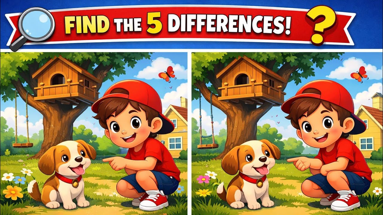 🔴 Live: Spot the 2 Differences – Can You Beat the Puzzle? 👀 