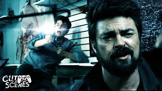 Billy Butcher's Fury: Showdown with Translucent at the Shop | The Boys (Karl Urban, Jack Quaid)