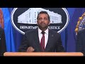 Patel: 'No Safe Haven' for Gangs Defrauding U.S. Seniors