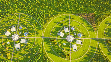 AuracCurve architecture in a multi-habitat service system environment