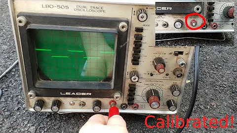 How to calibrate an oscilloscope for accurate measurements