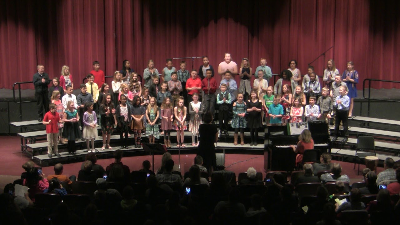 I Shall Sing 4th Grade Chorus Intermediate Spring Concert - YouTube