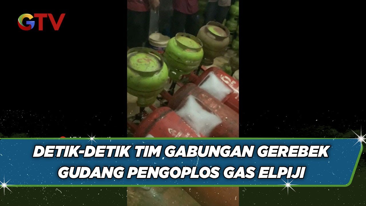 Detik-Detik Tim Gabungan Gerebek Gudang Pengoplos Gas Elpiji di Medan - BIP 29/07