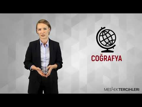 COĞRAFYA | MESLEK TERCİHLERİ