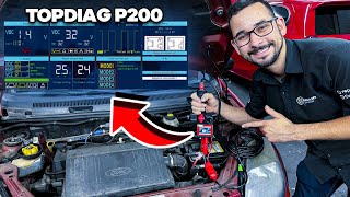 COMPREI UMA FERRAMENTA NOVA PARA A OFICINA  - Topdiag P200 (Testador de circuito elétrico)