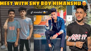 Shy Boy Himanshu Gf Revealed ?? Meet Up Finally Fab Three Vlogger