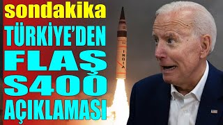 Türki̇yeden Flaş S400 Açiklamasi.. Abd Çildirdi..