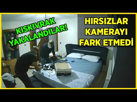 Bursa'da Hırsızlık! Evdeki Bebek Kamerasını Fark Etmediler