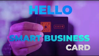 SAKU Smart Business Card - Electronic Business Card