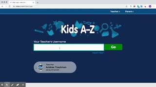 Getting on Raz Kids and Recording Reading