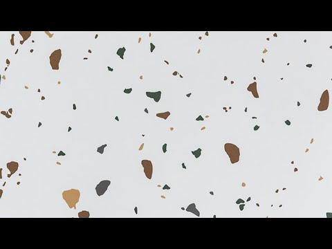 Самоклейна вінілова плитка LVT для підлоги Терраццо 600х600х1.5мм ПВХ панелі SW-00001592, видео 1