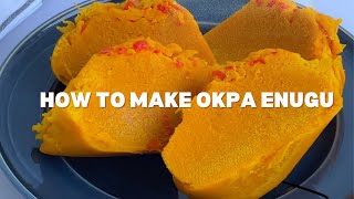 HOW TO MAKE OKPA ENUGU (Bambara Nut Flour) PERFECT OKPA RECIPE FOR BEGINNERS Guide #nigerianfood  screenshot 5